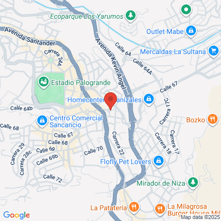 Spa Claudia Marcela Muñoz map