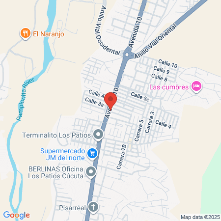 Shalom Solo Cejas Los Patios map