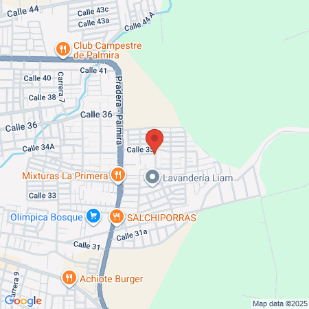 Salón De Belleza Merarí map