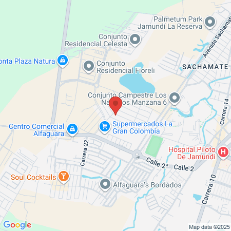 Ángela Sánchez Alisados map