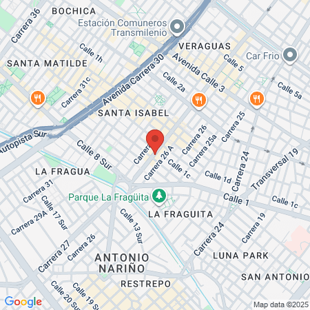 Veterinaria Dr Luis E Sandoval map