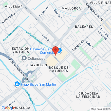 The Union Barber Shop map