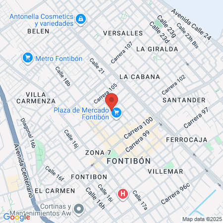 Barber Shop Nicolas map