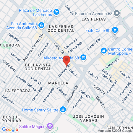 Afroamericanos Barber Shop map