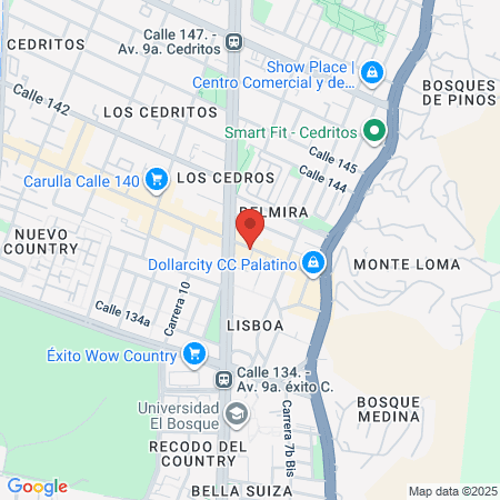 Johanna Losada Spa map