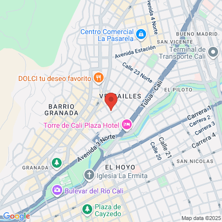 Hospital Universitario Evaristo García Sede Norte map