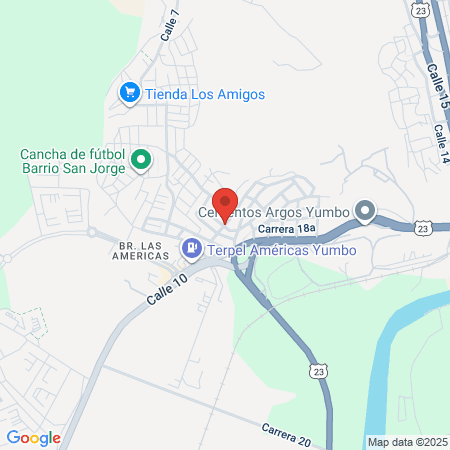 Triage Hospital De Yumbo map