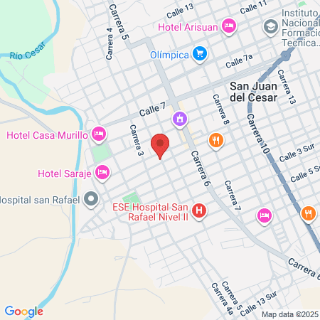 Dr Jorge Estrada map