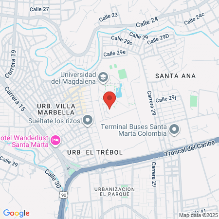 Surtidental Del Caribe map