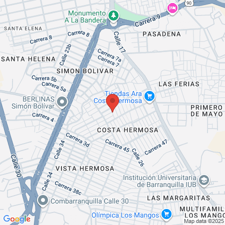 Clínica Veterinaria Eco Vet Santa Marta map