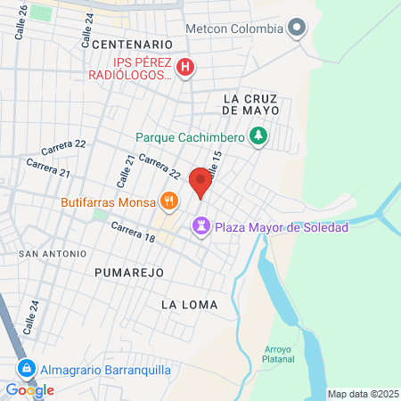 Domimedic Atlantico map