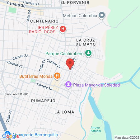 Coosalud Farmacia map