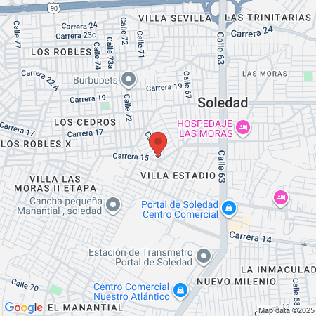 Drogueria 24 Horas map