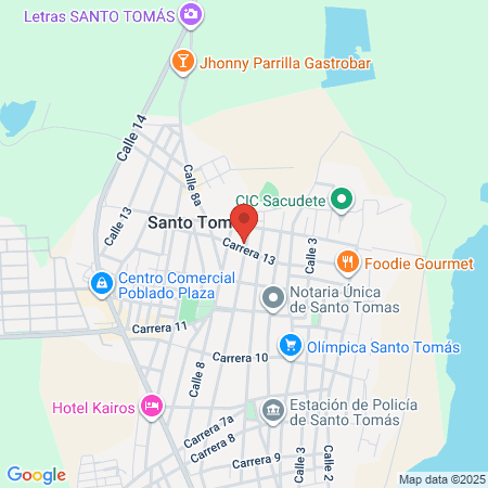 Clinica San Pedro San Pedro Claver map