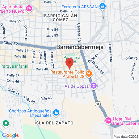 Dr Ricardo Jaraba map