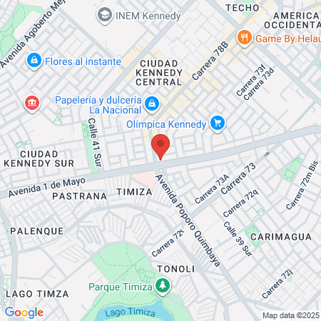 Unidad Renal Kennedy map