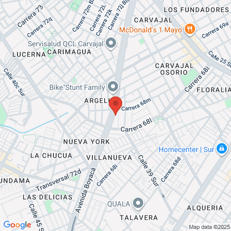Coversalud Ips map