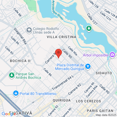 Unidade Medica Del Norte Ponal map