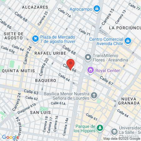 Hospital Chapineros map