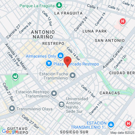 Ingeniera San Rafael map