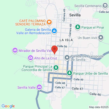 Barbería Miller map