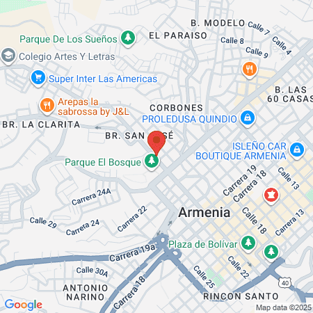 Freddies International Peluquería map