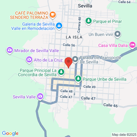 The Barbers House map