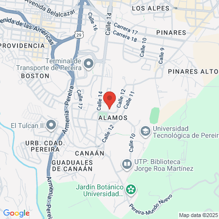 Barberias En Pereira | Peluquerias | Fademaster map