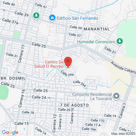 Hospital San Jose De Pueblo Viejo map