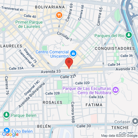 Clinica Misión Integral map