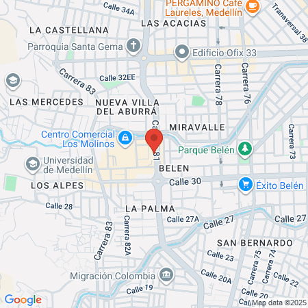 Urgencias Eps Sura map