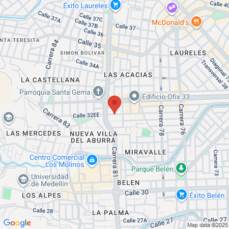 Centro Medico Oftalmologico Y Laboratori map