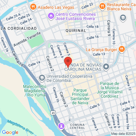 Barbería Blancanieves map