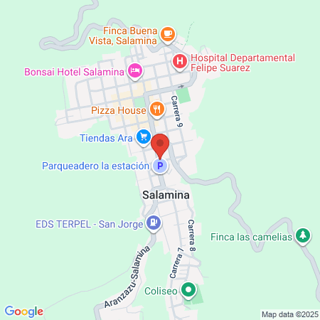 Luxury Barber Salamina map