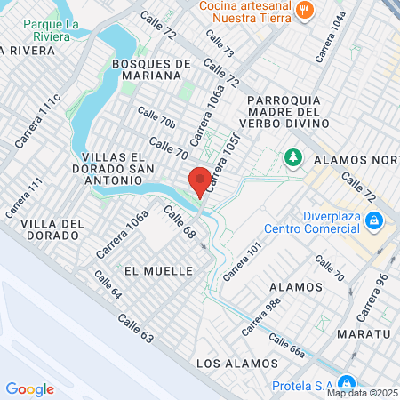 Clínica Veterinaria Visión De Colombia 2 map