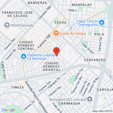 Veterinaria Sinuhé map