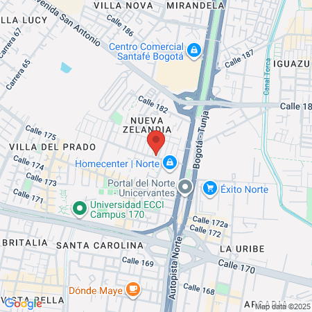 Incolpets Nueva Zelandia Centro Medico Veterinario map