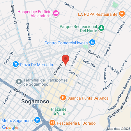 Gimnasio Year Fit map