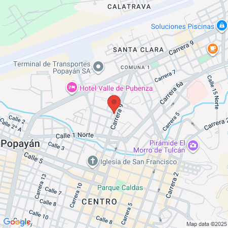 Villa Olimpica De Comfacauca Unidad 3 map