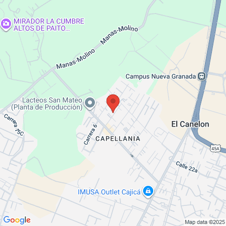 Fisioactivity Sabana map