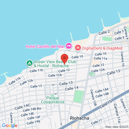 Hospital Nazareth map