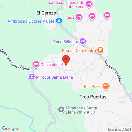 Therapy Lounge Medellín map