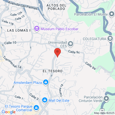 Melissa Franco Esthetic Center map