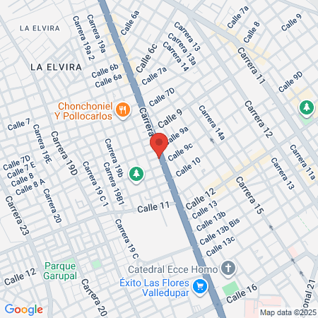 Barberia Nigga Style Valledupar map