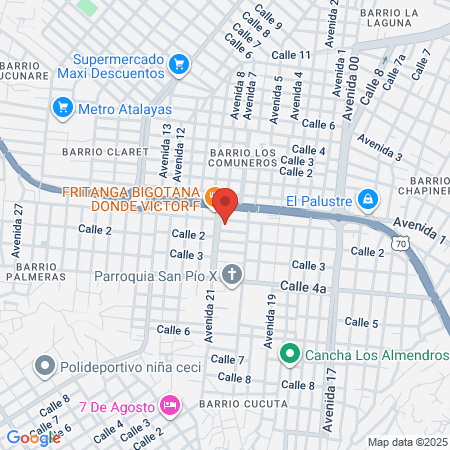 Programa Médico Familiar map