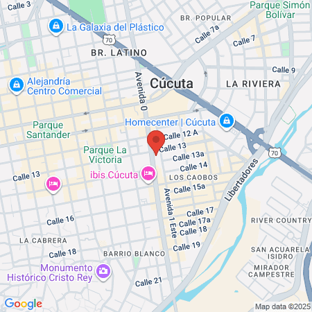 Dr Javier Omar Mora Vicuña Ginecólogo map