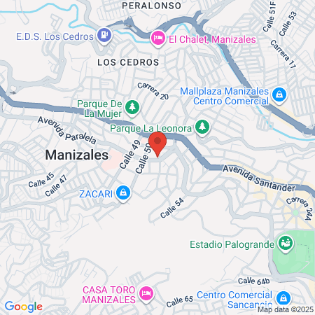 ‍Clínica Vesalles map