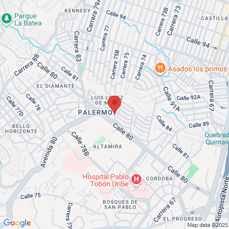 Catdog Hospital Veterinario map