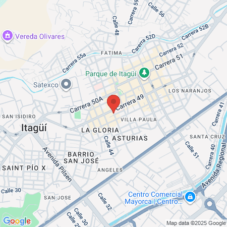 Agroinsumos San Juan Andes map