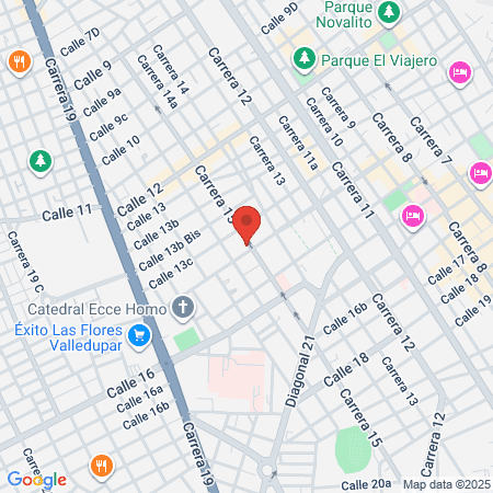 Dr Andrés Bornacelli Lobo map